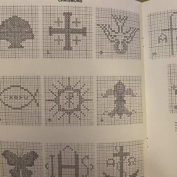 Christmas Heirlooms cross stitch charts collection 1979 Chrismons Noel vintage - Picture 7 of 7